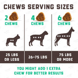 All-Natural Dog Allergy Chews with Omega Probiotics & Apple Cider Vinegar - 180 Chews for Happy, Healthy Pets!