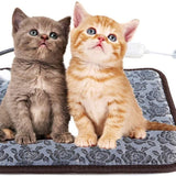 Premium Waterproof Electric Pet Heating Pad - Adjustable Temperature Bed for Cats & Dogs, Perfect for Indoor & Outdoor Use