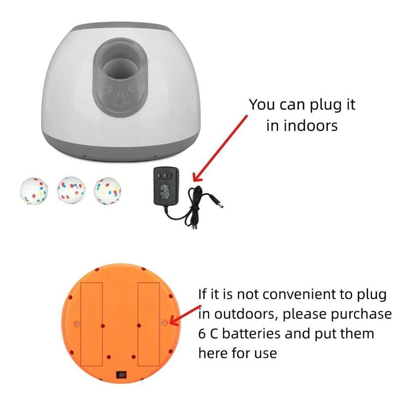 1 Box Interactive Dog Toy with 3 Counts Ball