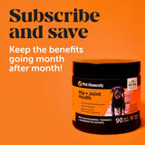 Bacon-Flavored Hip & Joint Health Chews for Happy Pets