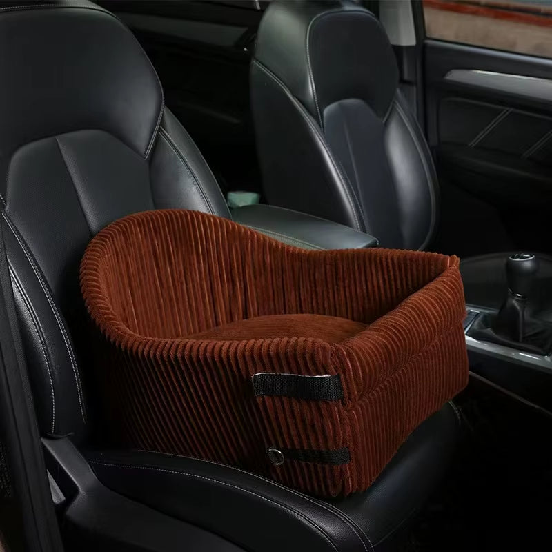 Ultimate Washable Dog Car Seat Cover & Cushion - Travel Comfort for Your Pet
