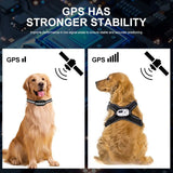 Revolutionary 5000Ft Wireless GPS Electronic Dog Fence with Adjustable Reflective Rechargeable Harness