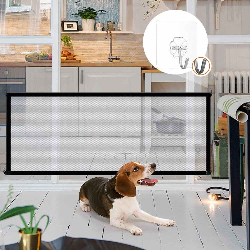 Foldable Pet Safety Fence - My Pet Collective Foldable Pet Safety Fence