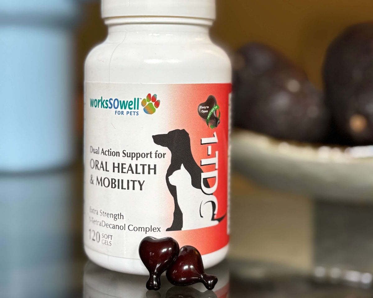 1-TDC Oral Health & Joint Mobility Support for Happy, Active Dogs