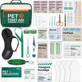 Ultimate Pet First Aid Kit: Essential Emergency Supplies for Dogs & Cats - Perfect for Home, Hiking, Traveling & Camping!