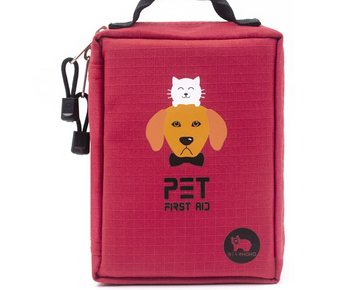 Ultimate Outdoor Pet First Aid Kit - Portable Care Bag for Cats and Dogs