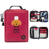 Ultimate Outdoor Pet First Aid Kit - Portable Care Bag for Cats and Dogs