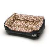 Large Dog Bed Square Plush Cat Nest Kennel All Season Washable Dog Sofa Waterproof Mattress Cat Bed for Medium Dogs Accessories