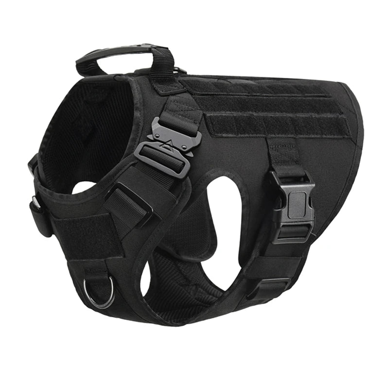 Tactical Military Vest Pet German Shepherd Golden Retriever Tactical Training Dog Harness and Leash Set for All Breeds Dogs