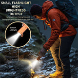 High-Speed Portable Mini Fan & Air Duster - Turbo Blower with Rechargeable Light for Ultimate Car Cleaning