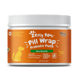 Bacon-Flavored Probiotic Pill Wrap Paste for Dogs - 45 Count Dry Training Treats