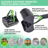 Ultimate Heavy-Duty Dog Pooper Scooper with 31.5-Inch Handle - Perfect for All Dog Sizes, Includes Waste Bags, Portable & Durable for Grass and Gravel Cleanup