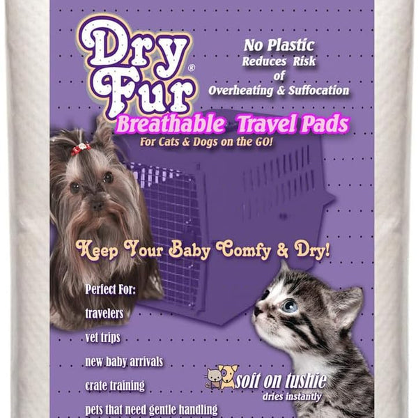 Extra Large Super Absorbent Pet Carrier Travel Pads - 2 Pack (24" x 35") for Ultimate Protection