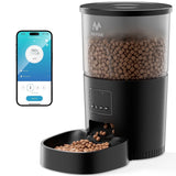 Smart Wi-Fi Cat Feeder with 3L Capacity, Timer Function, and 180-Day Battery Life