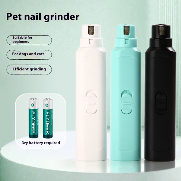 Pet Nail Grinder Dog Cat Battery Model