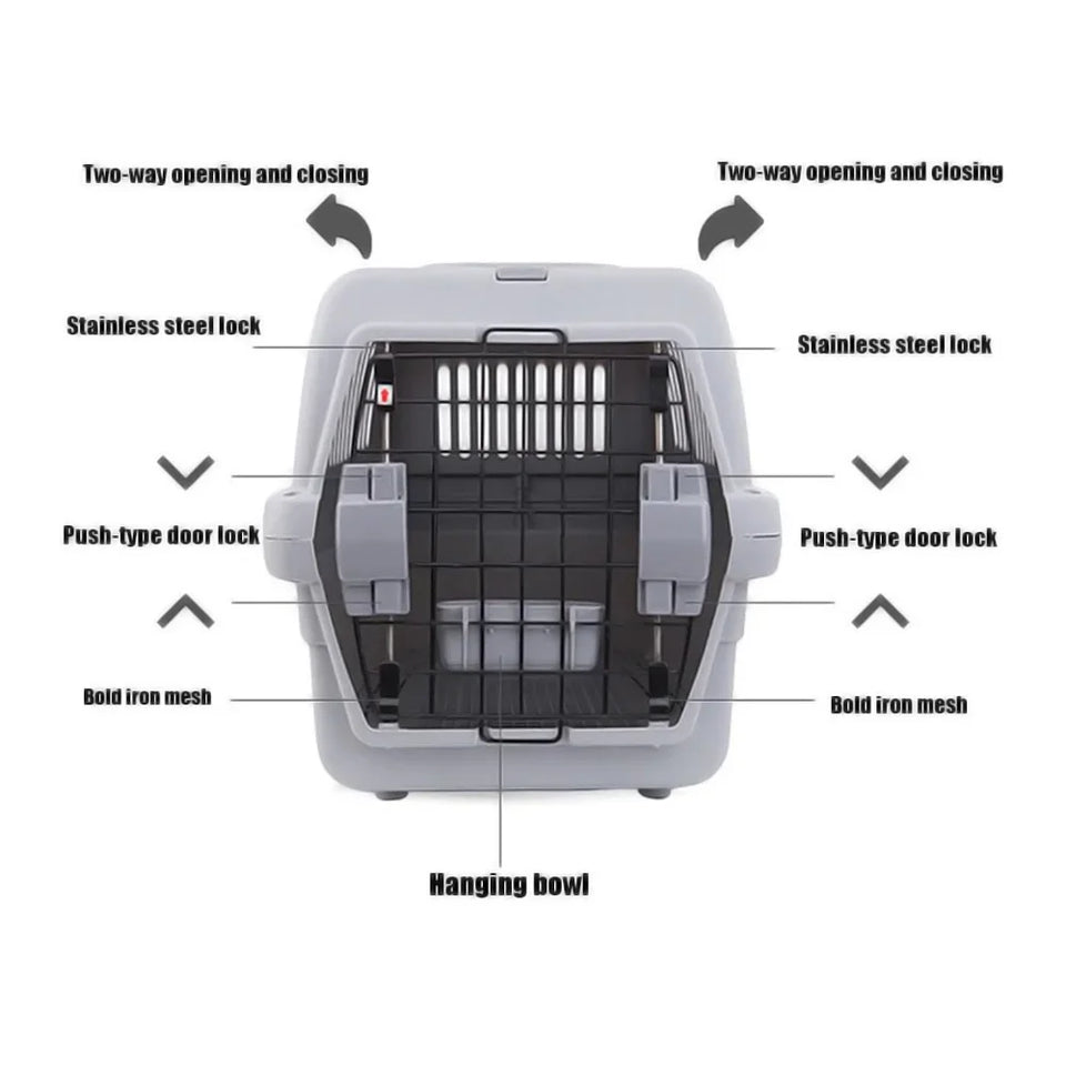 Ultimate Airline-Approved Pet Travel Carrier - Perfect for Dogs, Cats, Camping, and Adventures!