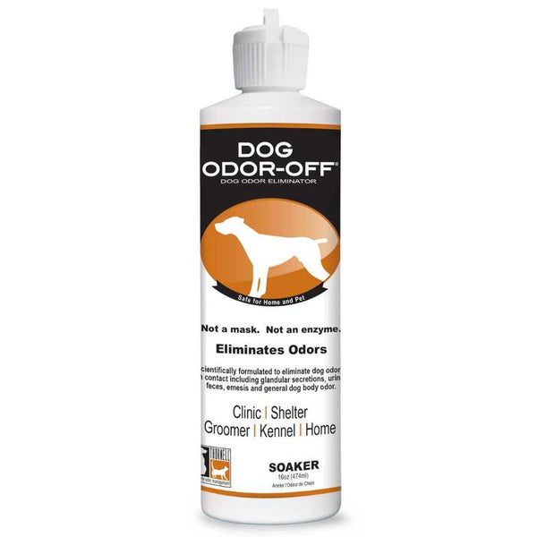 Dog Odor-Off 16Oz Soaker - Powerful Pet Odor Eliminator for Urine and Feces Smells