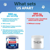 L-Lysine Powder Supplement for Cats - 900mg Immune Support Formula