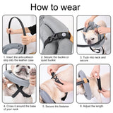 Ultimate Pet Safety Harness for Blind Dogs and Cats - Enhanced Protection for Daily Walks