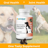 1-TDC Oral Health & Joint Mobility Support for Happy, Active Dogs