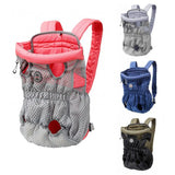Hands-Free Pet Carrier Backpack for Cats & Dogs - Perfect for Hiking, Biking, and Travel!