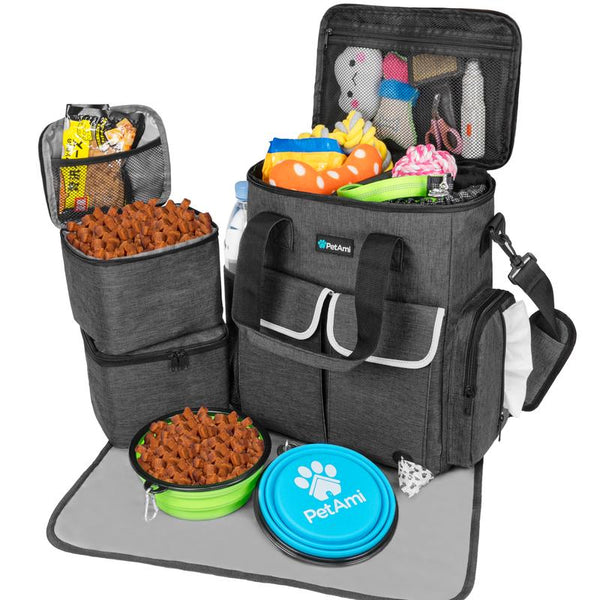 Petami Dog Travel Bag Pet Supplies Accessories Organizer