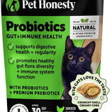 Cat Probiotics Chews - Crunchy & Creamy Treats for Gut & Immune Health