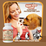 Skin and Coat Supplement for Pets