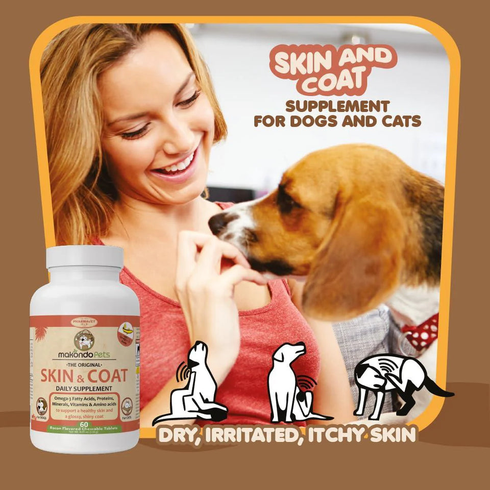 Skin and Coat Supplement for Pets