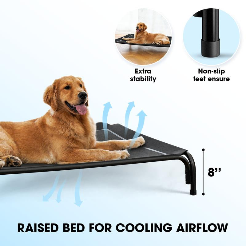 Valuxe Elevated Dog Bed for Large Dogs