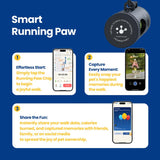 Pawview Hands-Free Retractable Dog Poop Bag Dispenser with Flashlight & Hook,