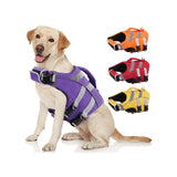 Kuoser High-Visibility Dog Life Jacket - Adjustable, Lightweight, and Reflective for Ultimate Safety and Floatation