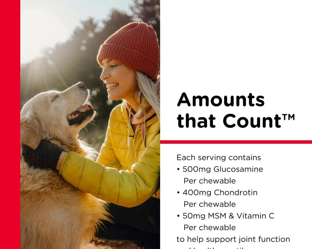 Advanced Strength Hip & Joint Chewable Dog Supplements