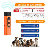 Dog Training Tool Dog Bark Deterrent Device with LED Flashlight