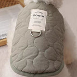 Cozy Winter Dog Coat with Harness Hole - Warm Snow Vest for Cold Weather Adventures