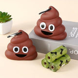 Durable Dog Waste Bag Dispenser: Leash-Attachable Holder with 135 Included Waste Bags