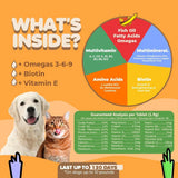Skin and Coat Supplement for Pets