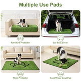 Qeils Reusable Washable Dog Pee Pads - 2 Pack Super Absorbent Potty Training Solution for Floors, Couches, Beds, and Crates - 36