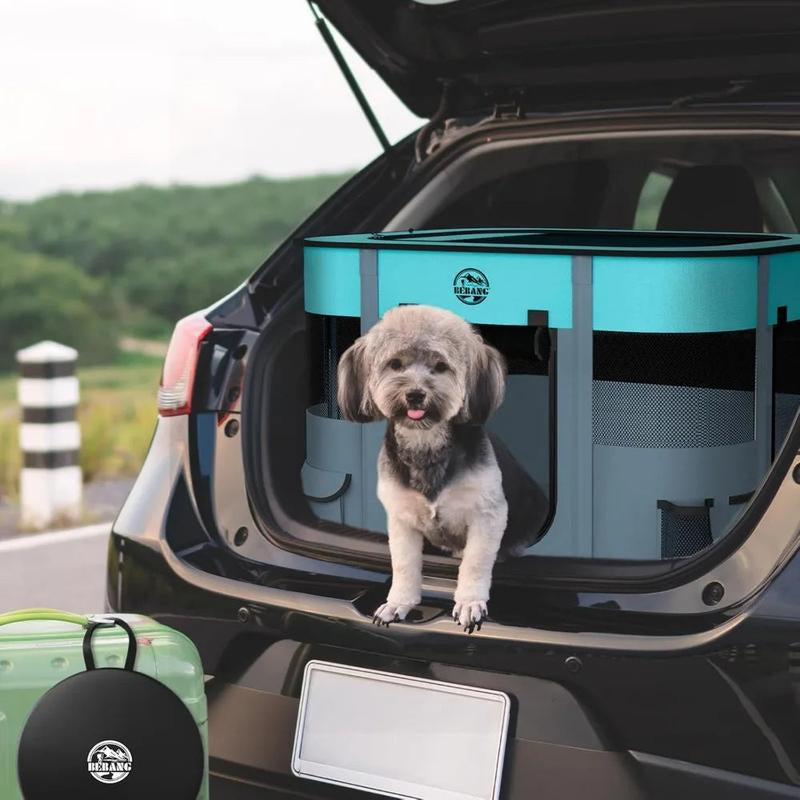Ultimate Portable Foldable Dog Playpen - Perfect Indoor & Outdoor Puppy Crate Kennel House