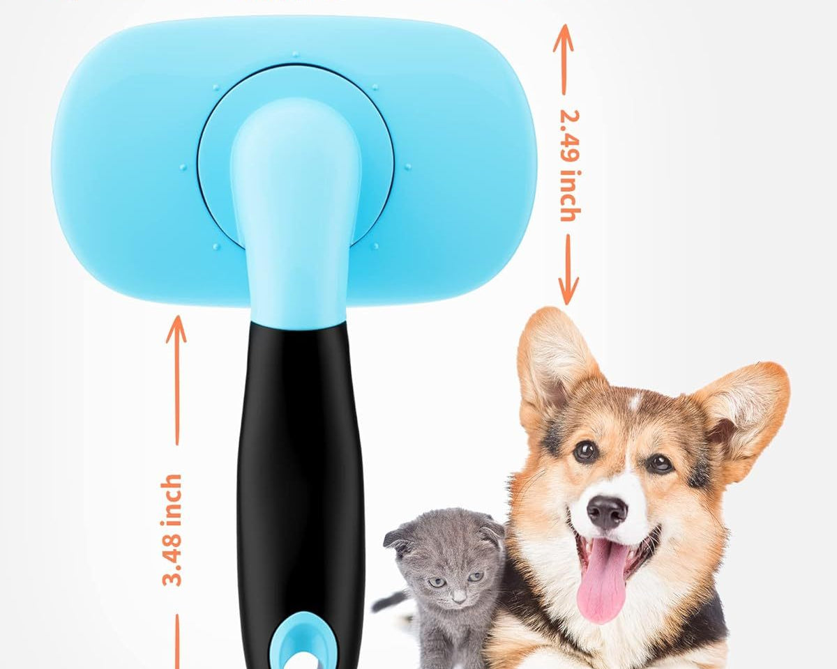 Dog Brush Cat Brush Pet Grooming Brush- Shedding Grooming Tools