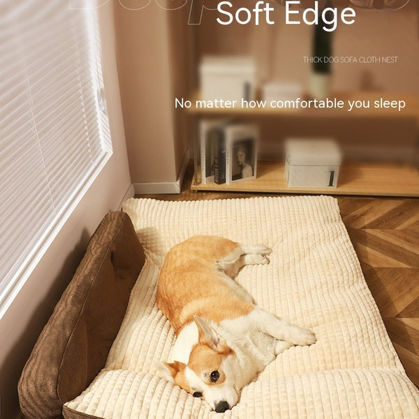 Large Dog Dog Mattress Removable And Washable Pet Mat
