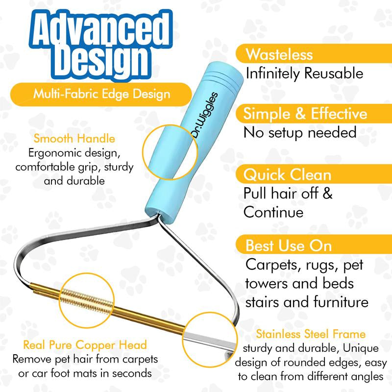 Dr. Wiggles Pet Hair Remover Lint Roller 