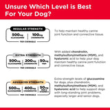 Advanced Strength Hip & Joint Chewable Dog Supplements