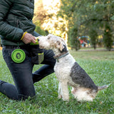 Premium Dog Treat Pouch with Clicker & Collapsible Bowl - Adjustable Reflective Straps for Training Success!