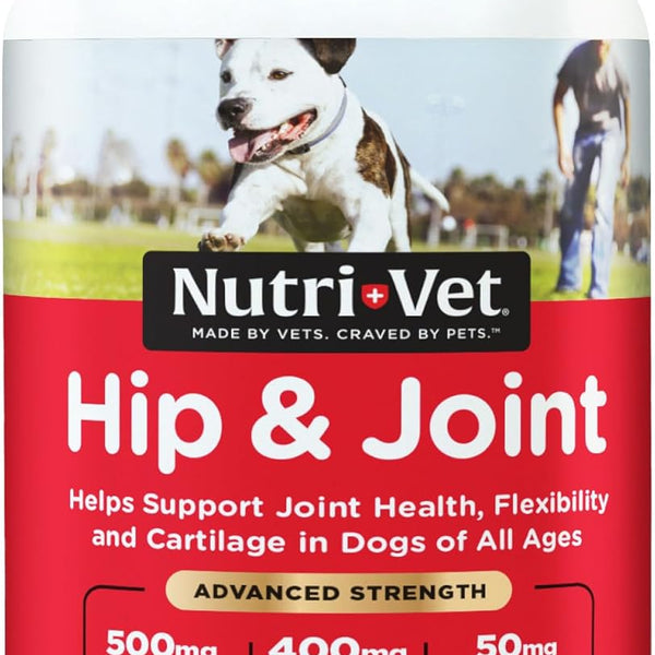 Advanced Strength Hip & Joint Chewable Dog Supplements