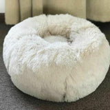 Luxurious Round Plush Pet Beds for Small Dogs and Cats - The Ultimate Cozy Nest for Your Furry Companions