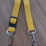 Adjustable Pet Car Seat Belt Harness - Safe Travel Leash for Dogs and Cats, Machine Washable Nylon Design