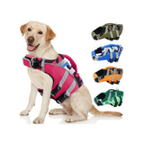 Kuoser High-Visibility Dog Life Jacket - Adjustable, Lightweight, and Reflective for Ultimate Safety and Floatation