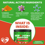 Premium Hip & Joint Soft Chews for Senior Dogs - Natural Arthritis Relief with Glucosamine, Chondroitin & Turmeric for Enhanced Mobility