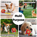 Indestructible Dog Puzzle Toy, Dog Enrichment Toy